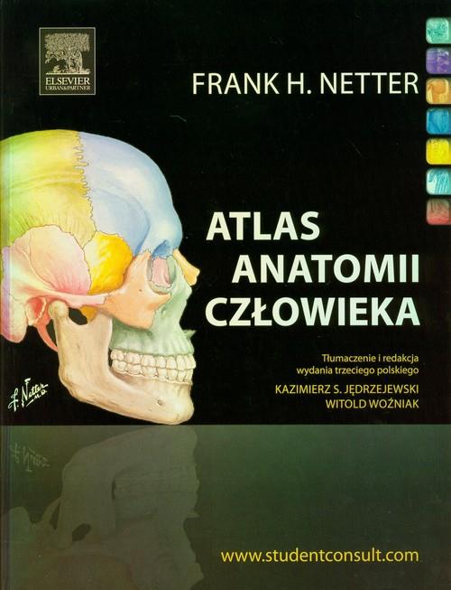 Atlas anatomii człowieka Łacińskie Mianownictwo Anatomiczne Netter Frank H.-77769