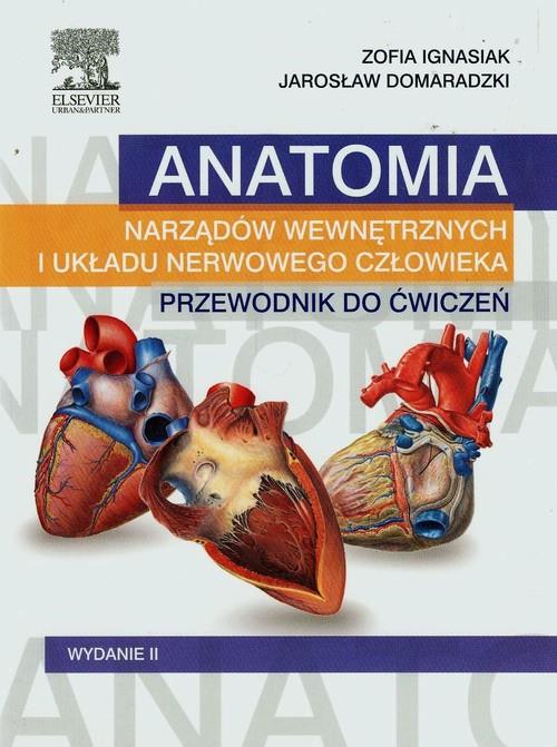 Anatomia narządów wewnętrznych i układu nerwowego człowieka Przewodnik do ćwiczeń  Ignasiak Zofia, Domaradzki Jarosław-77972
