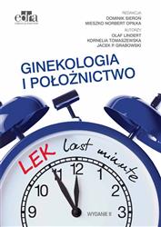 LEK last minute Ginekologia i położnictwo  Lindert O., Grabowski J.P. ,Tomaszewska K.-145119
