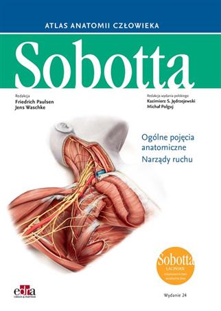 Atlas anatomii Sobotta Tom 1 - Łacińskie Mianownictwo