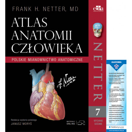 Atlas Anatomii Netter - Polskie Mianownictwo