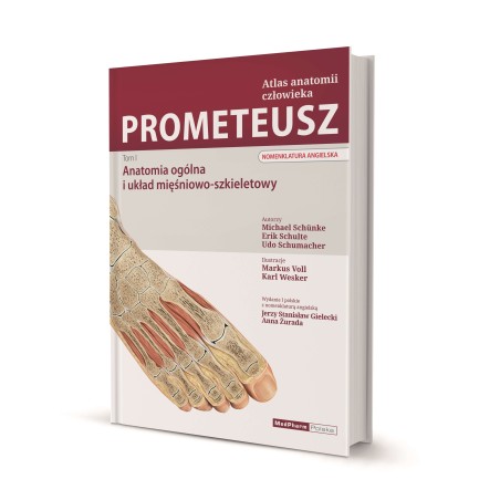 Prometeusz Atlas anatomii człowieka Tom 1 - Nomenklatura Angielska