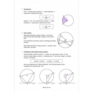 Wybrane Wzory Matematyczne Na Egzamin Maturalny z Matematyki CKE