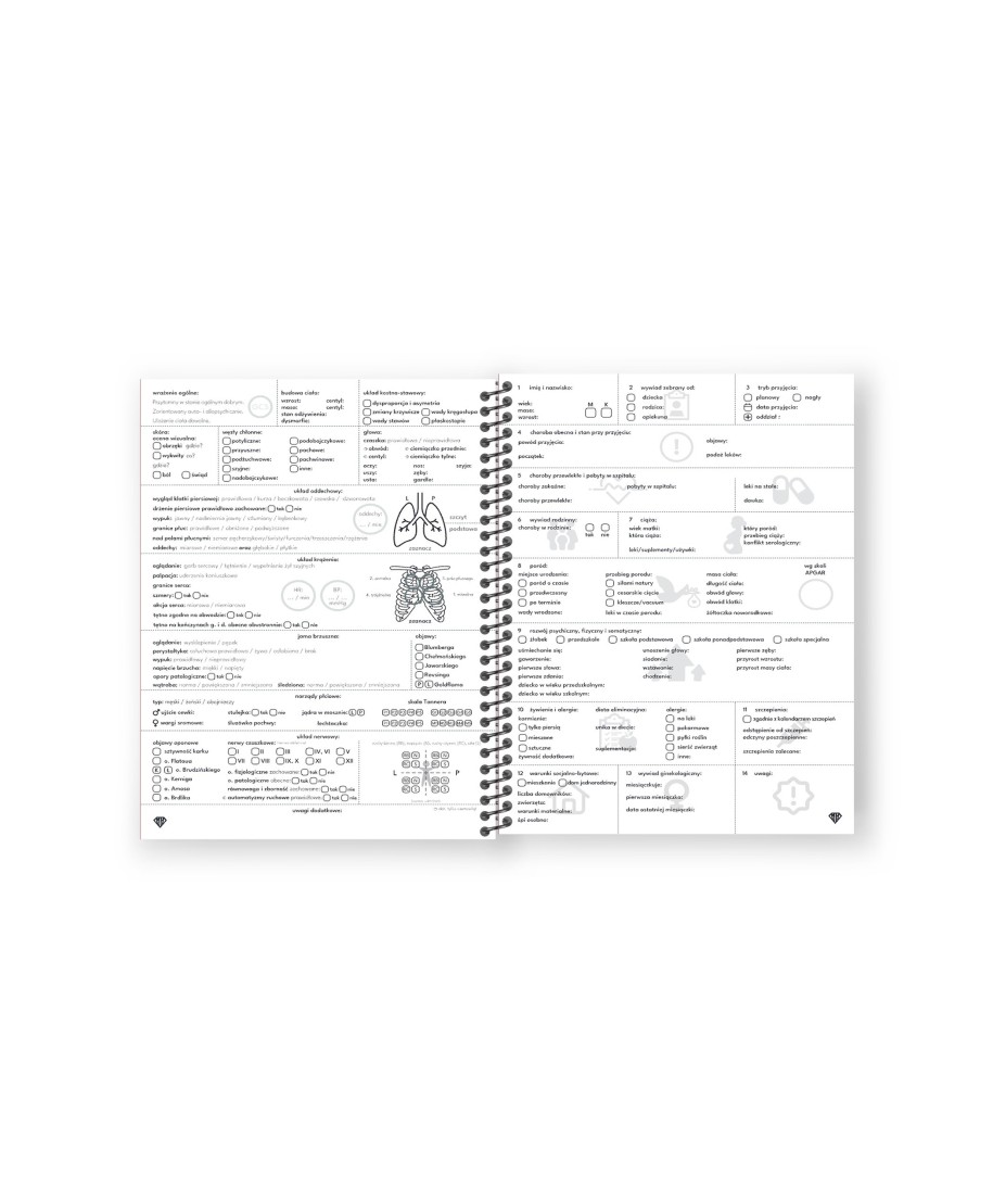 Zeszyt do Zbierania Wywiadu Pediatrycznego - Zeszyt do Pediatrii